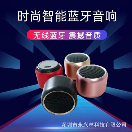 2022新款复古金属小钢炮 无线蓝牙音响 便携迷你音箱源头工厂定制